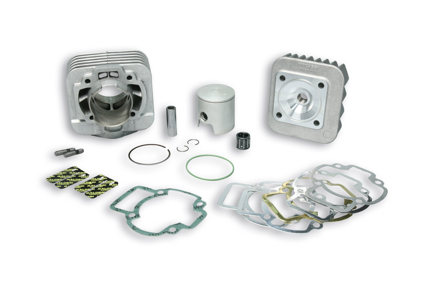 Malossi Aluminium cylinder kit D.47,6 pin D.12 MHR Derbi Atlantis - Bullet 50 2T 2003-